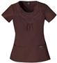 Baby Phat Women's Macrame` Scrubs Top